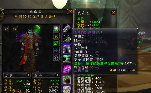 魔兽tbc怀旧服熊t二阶段毕业配装分享生存与仇恨兼顾