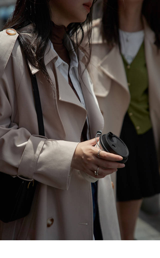 下半身|入秋最好的证明就是穿上风衣，时髦女孩必备