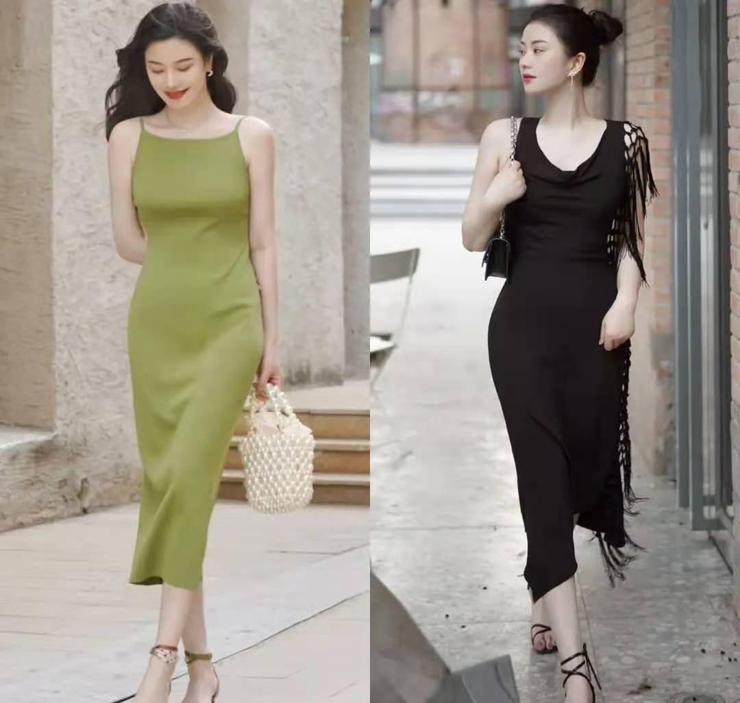 身材|穿吊带裙别再配“高跟鞋”了,学蓝盈莹穿异风格,潮范十足显高级
