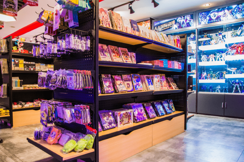 灰尘|动漫店的商品陈列有哪些技巧？