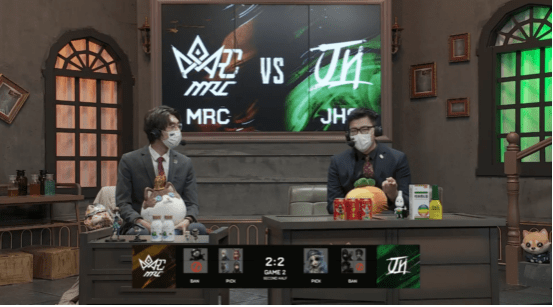 密码机|第五人格2021IVL夏季赛常规赛 MRC vs JHS 第二局