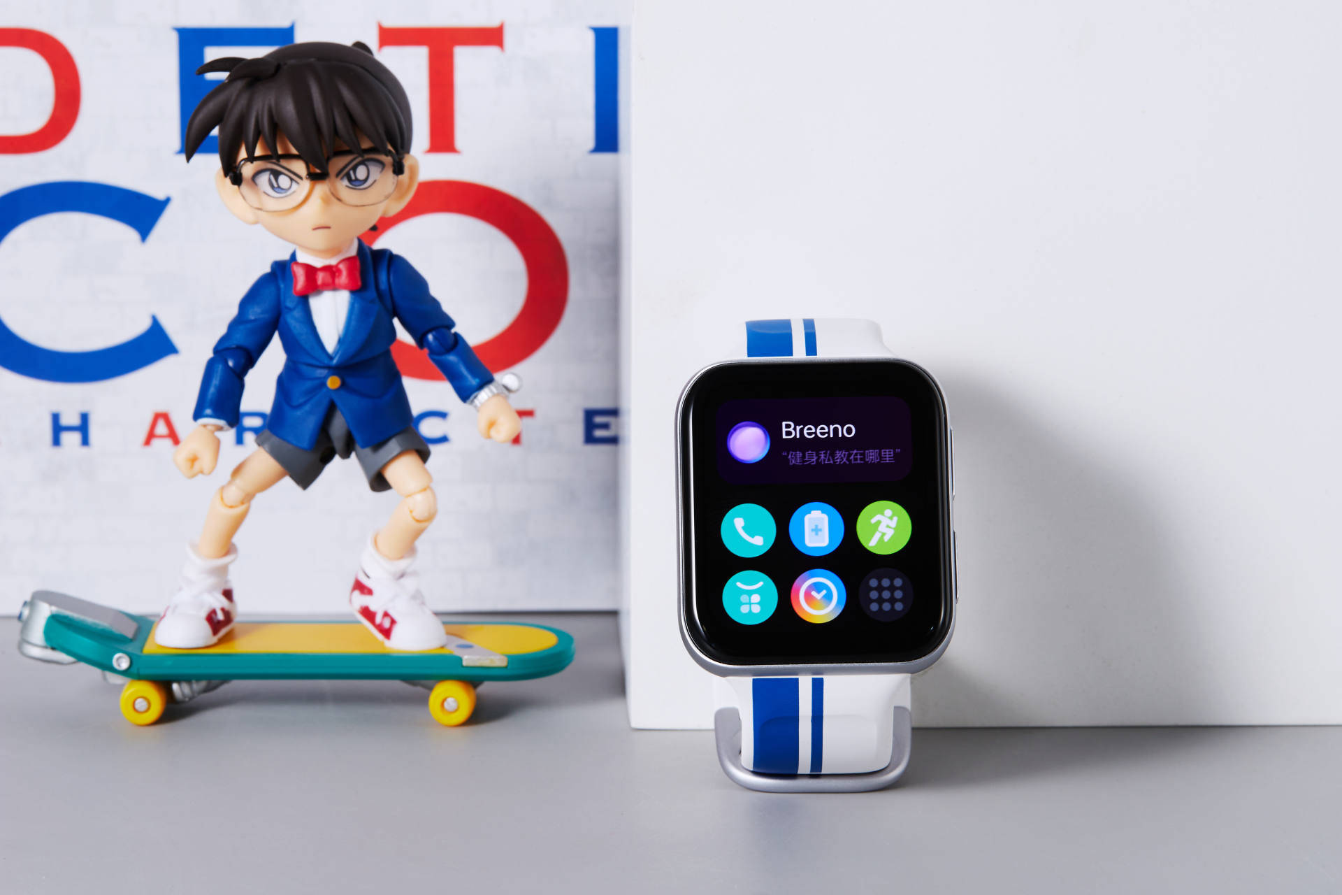 送给自己的成人礼开箱oppowatch2柯南限定版体内的dna动了