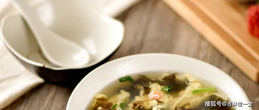 加入适量|糖尿病食谱-紫菜蛋花汤—世一堂肽