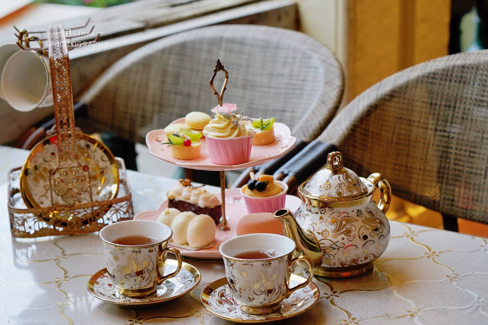 坐在百年老别墅中,面对着日光岩,享用浪漫下午茶_林阁