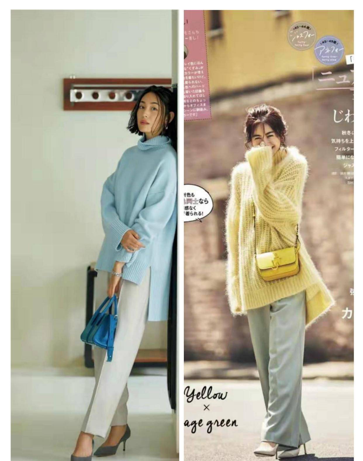 女生|早夏最适合针织衫，想要穿出日杂风效果，选款和搭配都要有技巧