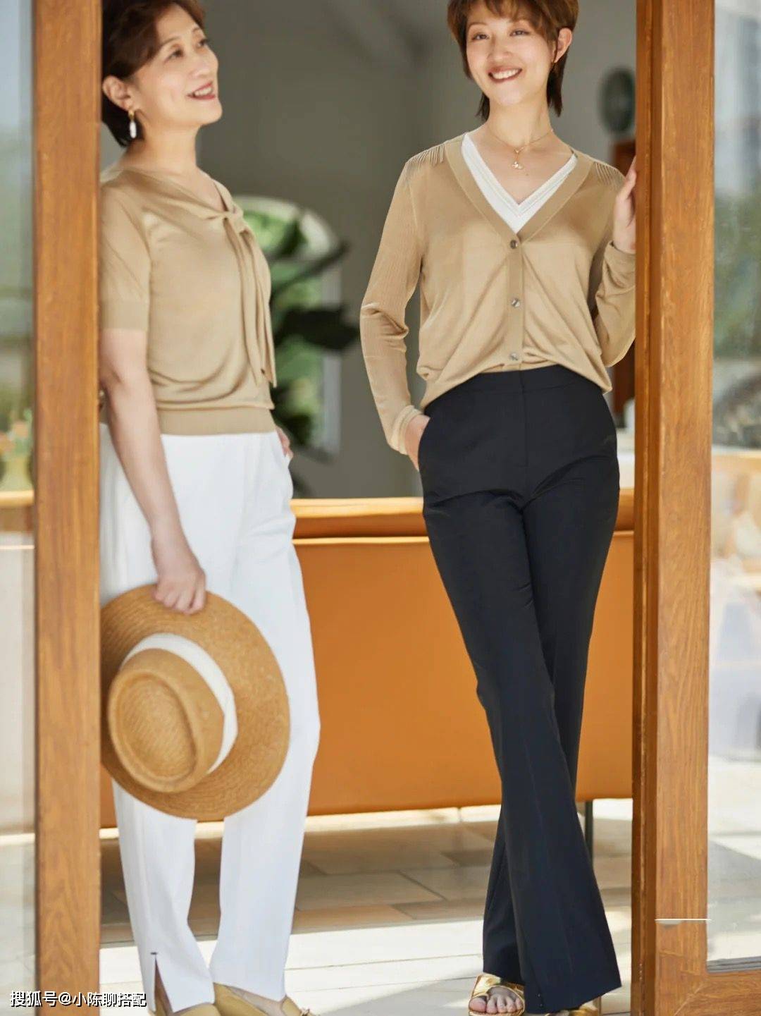 身材|微胖女人穿衣，别再迷恋“上衣塞裤腰”！学这位60+妈妈显瘦穿搭