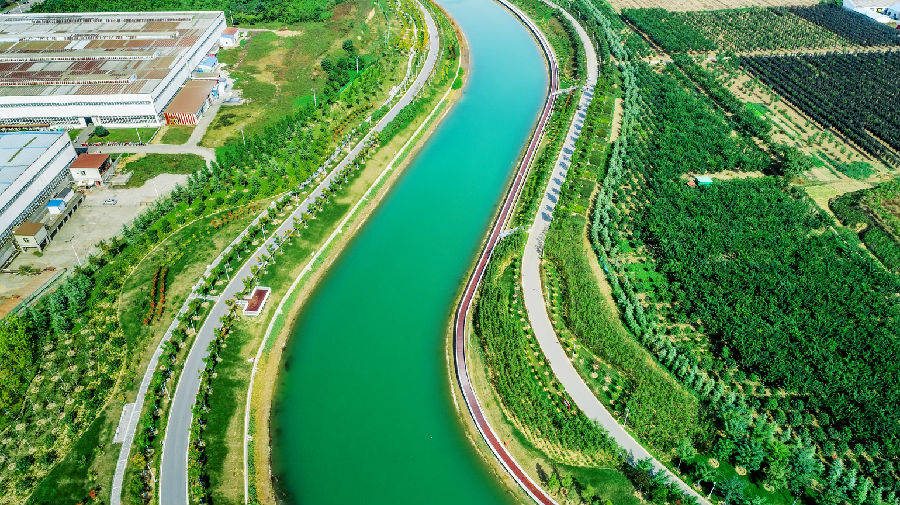 河南长葛清潩河综合治理工程进入16年运营期