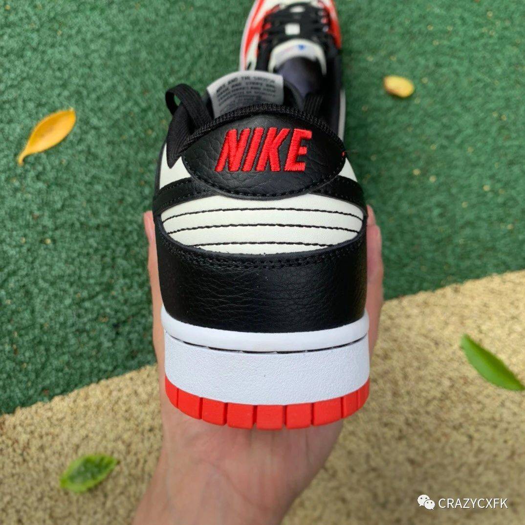 测评盘点|耐克联名 NBA 周年限定 Nike Dunk EMB 75th Anniversary 白黑红板鞋