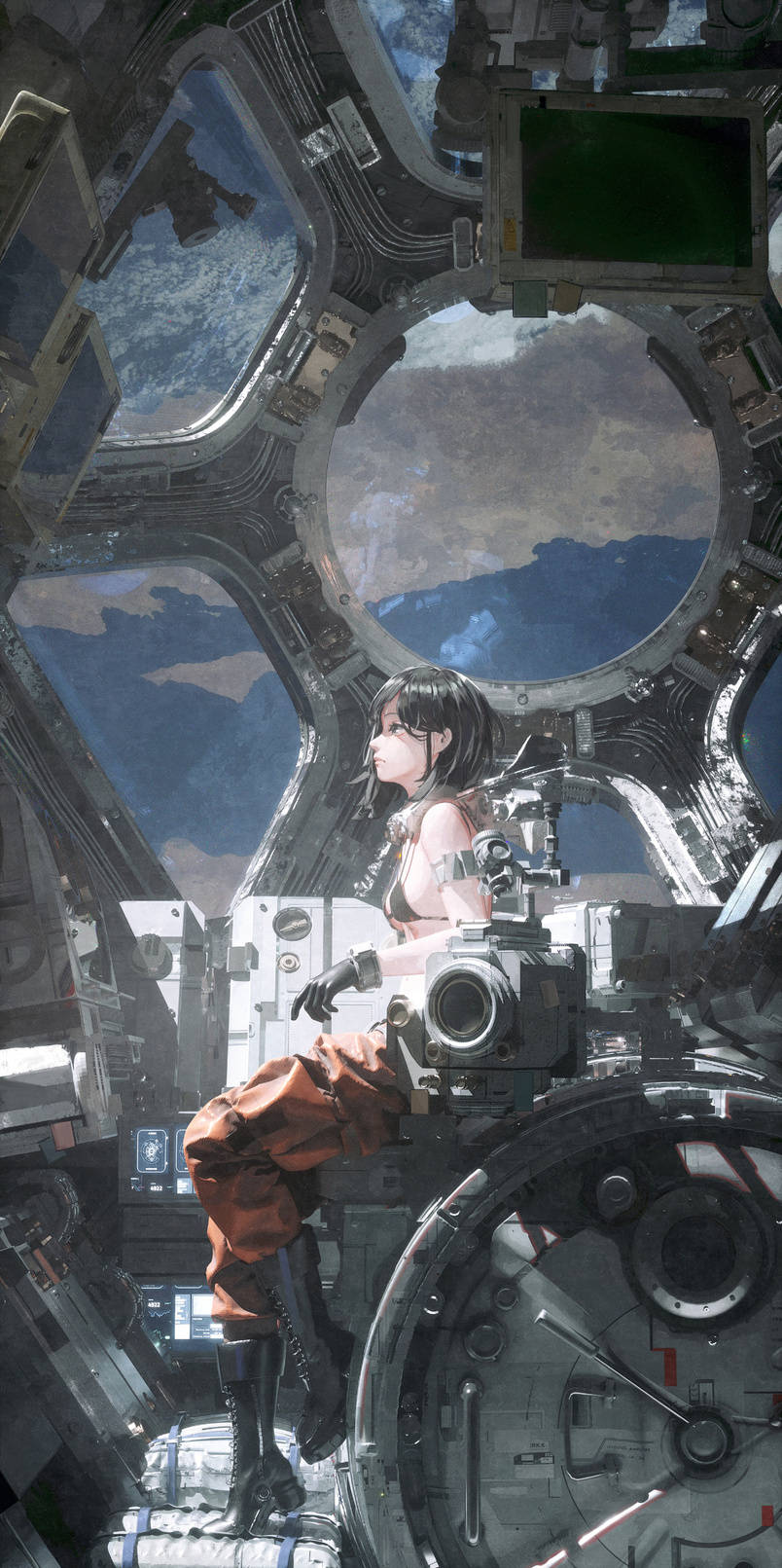 光影|国人画师的概念原画作品，三维与二维的元素处理得融洽自然