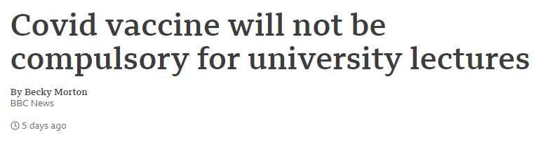 官网|留学生/申请党必看：英美高校疫苗接种要求汇总！