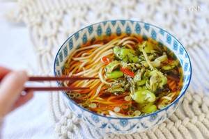 苏式素三鲜浇头面