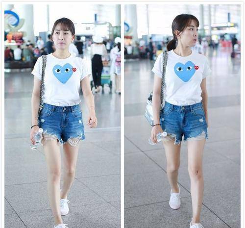 夏天|马苏的颜值没话说,就算化的妆容很淡,也能看出是个明星