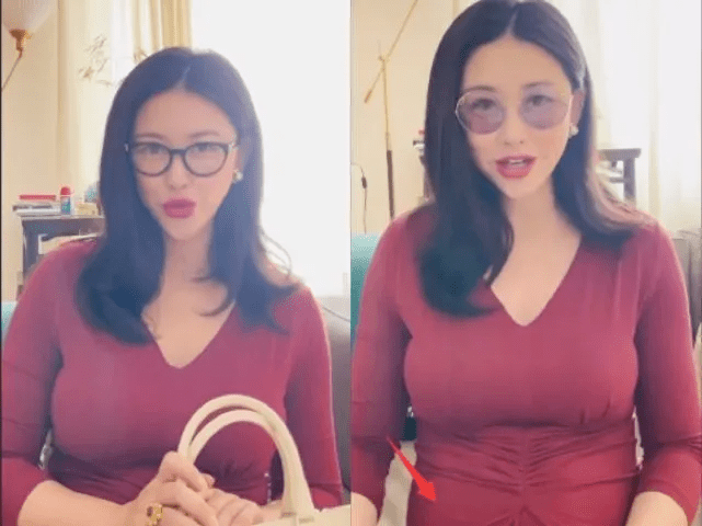 形象|名媛朱珠美艳形象深入人心！怀孕还穿贴身红裙秀身材，变丰满好多