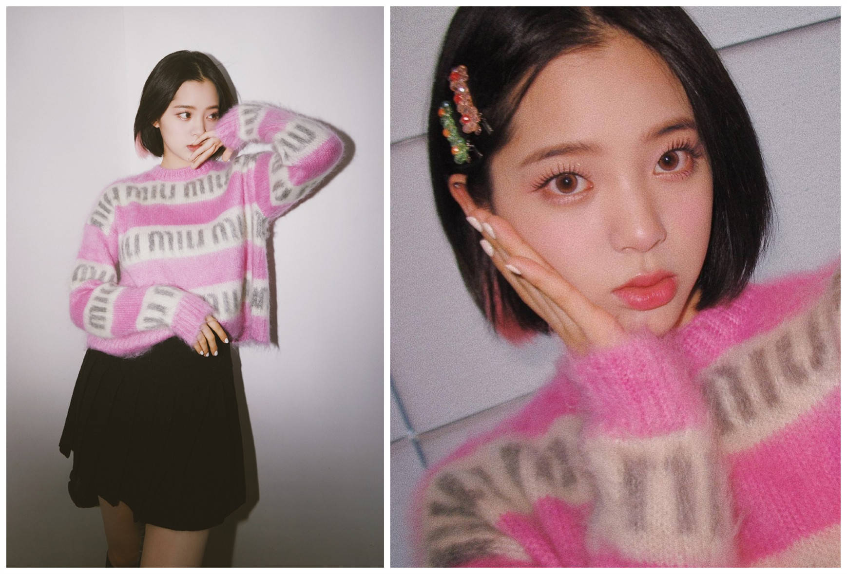 周笔畅|亮相晚会，关晓彤染了一头红发还是乖乖女，周笔畅“露胯裤”抢镜