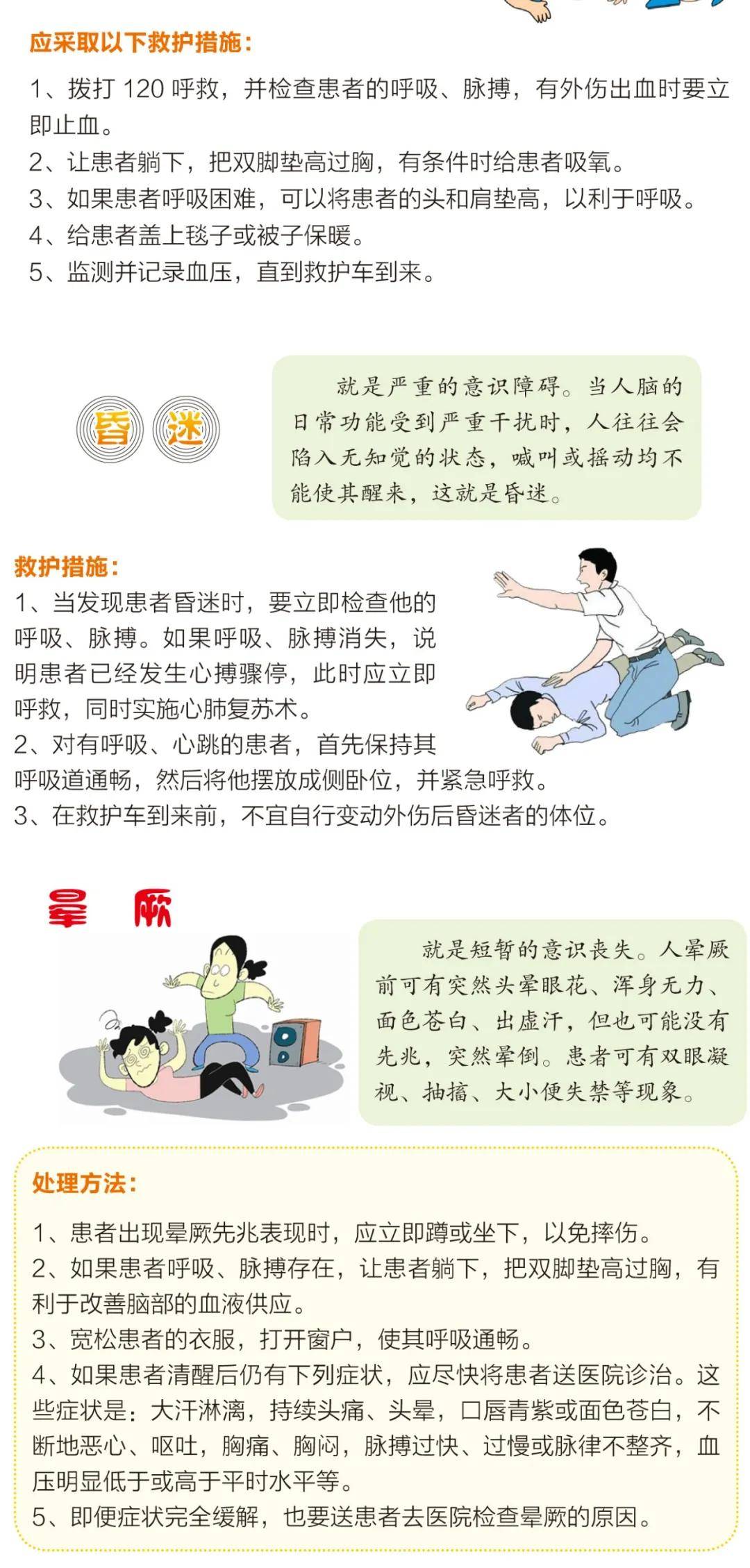 健康科普您应该知道的急救知识上