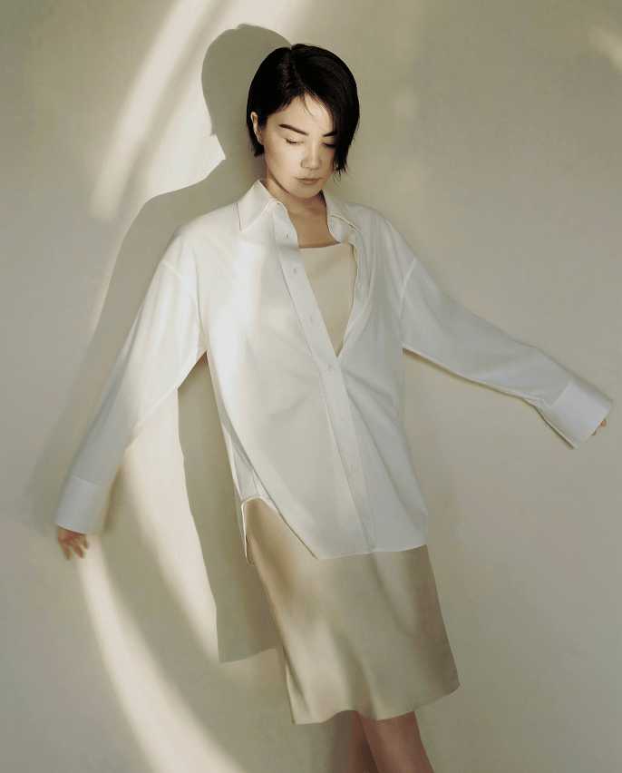 面料|52岁的王菲也是“打工人”,穿着睡衣拍广告,一般人没这气场