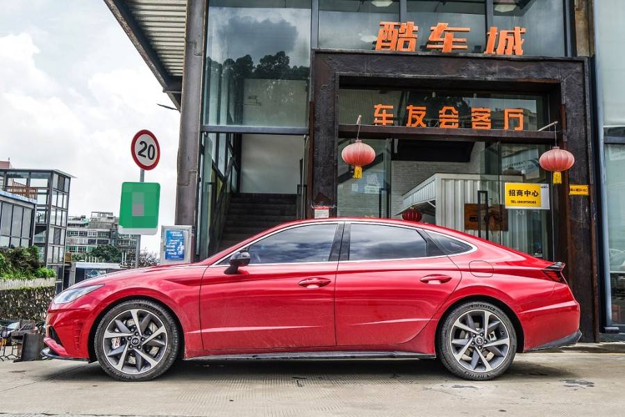 改装案例北京现代十代索纳塔改装teiracingp60es街道性能刹车卡钳套装