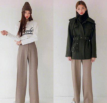 高个子|高个儿有任性的资本，上衣+烟管裤又飒又美，衬衣+半裙优雅知性