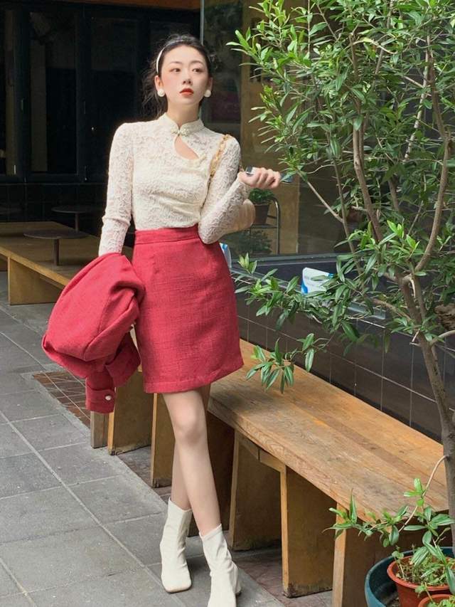 整体|秋天一定要穿一次“小香风套装”,高级不说还显白,美进骨子里