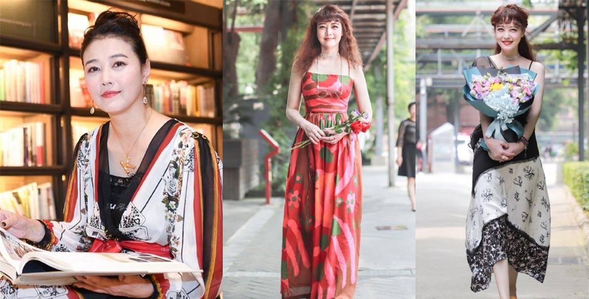 驾驭者|54岁周海媚遛狗太惊艳，公主裙配渔夫帽穿出少女感，比95后还要年轻