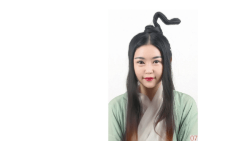 发髻|灵蛇髻：仿碧瑶造型图解