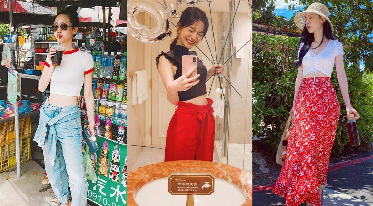 自拍|32岁曾之乔真胆大，罕见穿“尿不湿”秀肩装自拍，这打扮女星少见