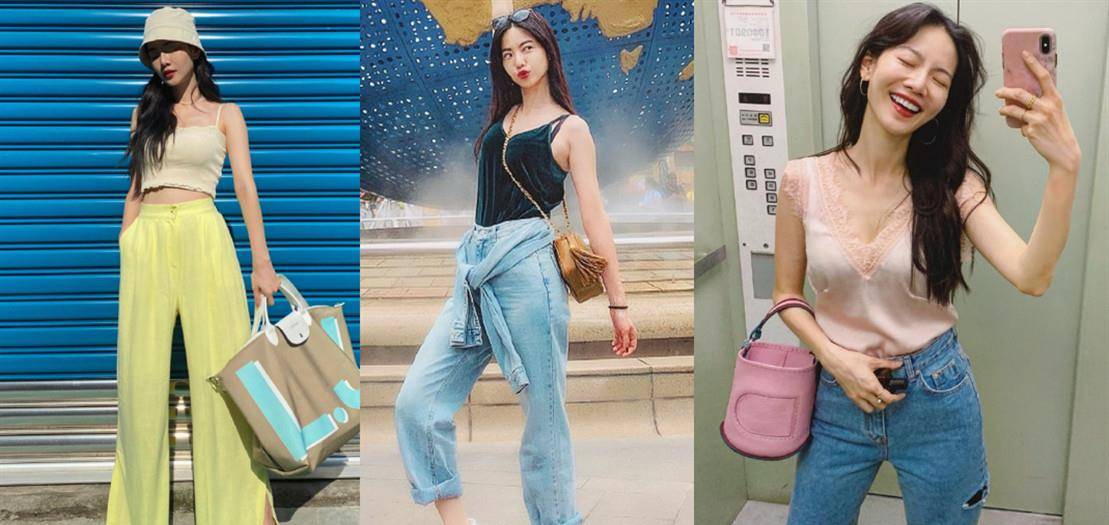 自拍|32岁曾之乔真胆大，罕见穿“尿不湿”秀肩装自拍，这打扮女星少见