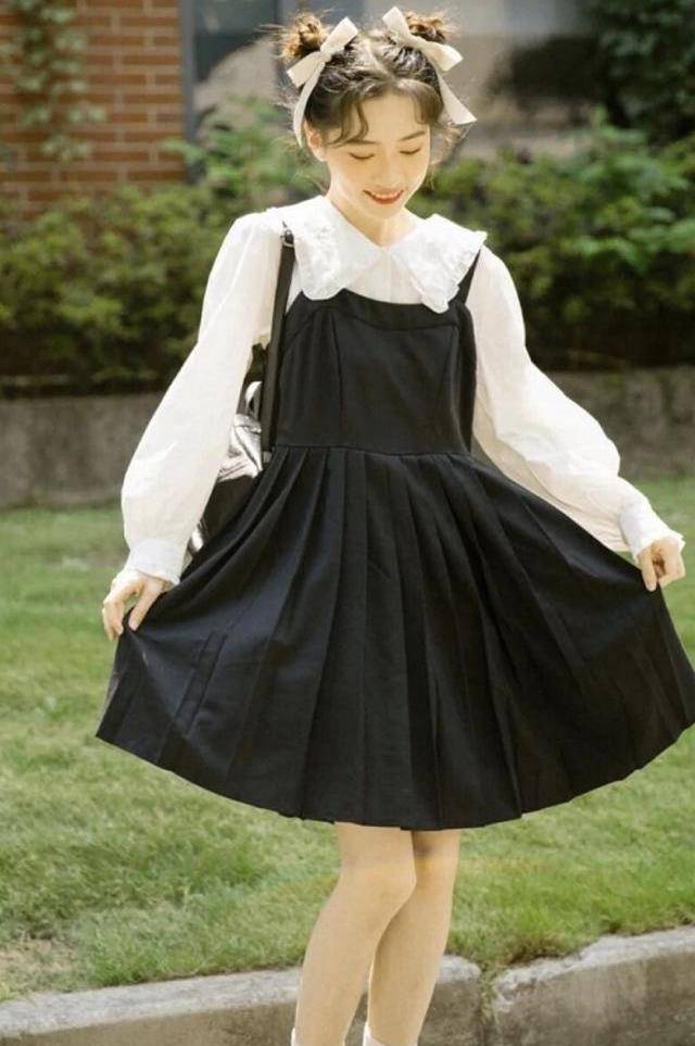 元素|学院风很惊艳，秋天就要这么穿，减龄效果逆天了