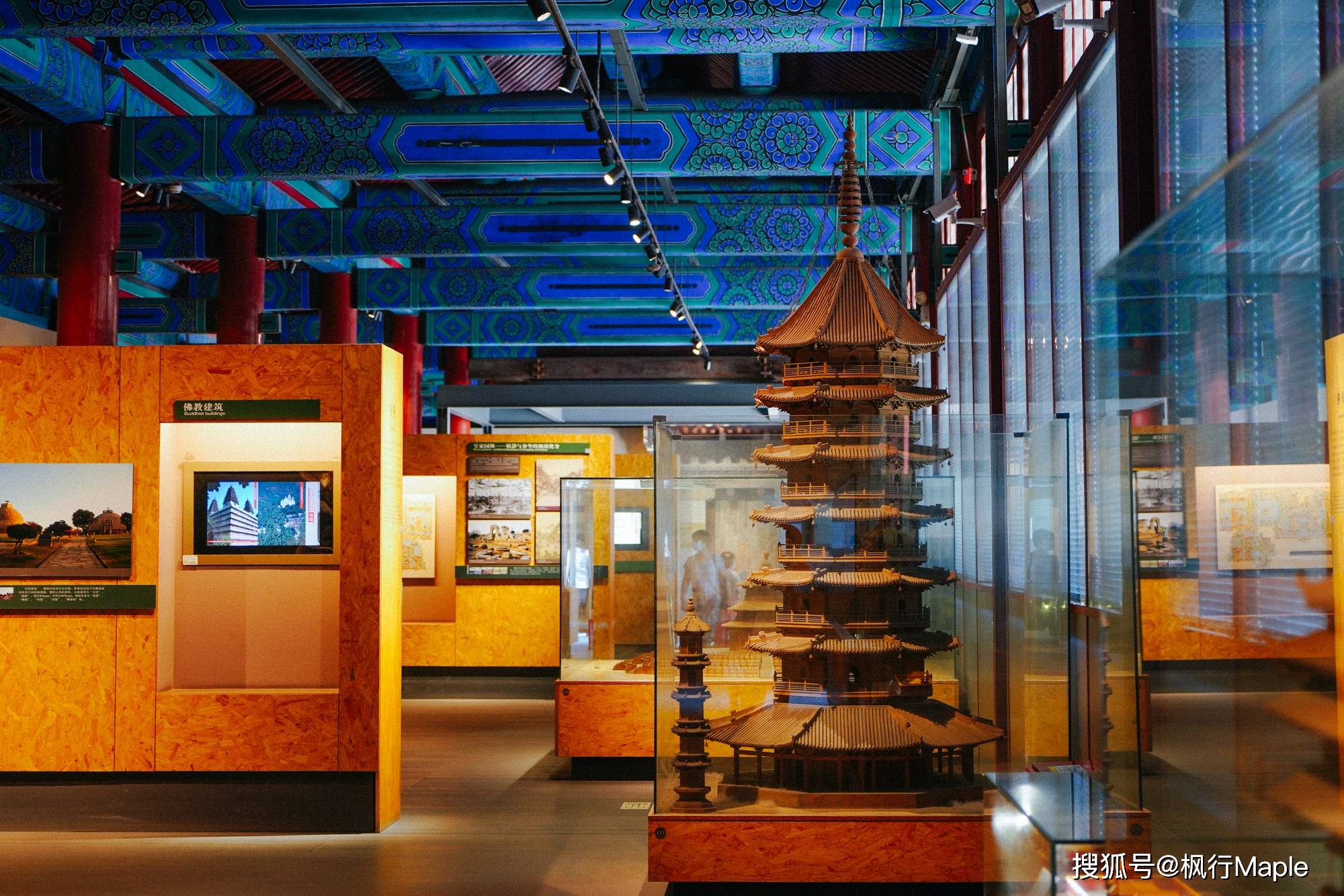 原创到北京古代建筑博物馆,花15元,仰望500年前的明代星空