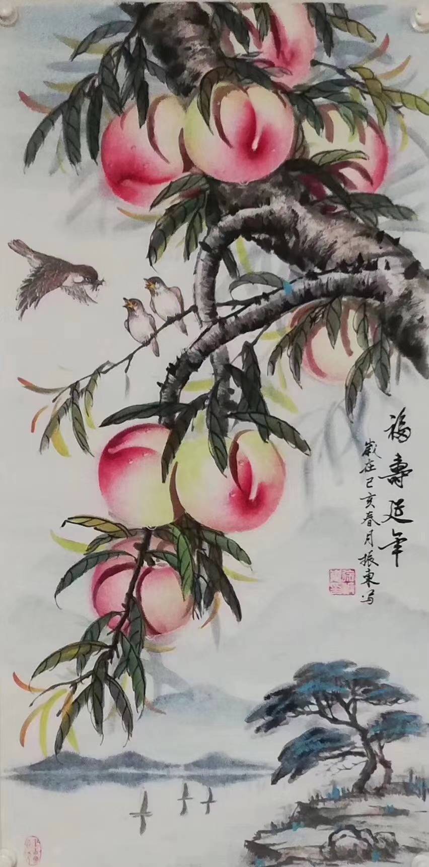 画家徐振东一幅好的国画要有自己的世界观与文化底蕴