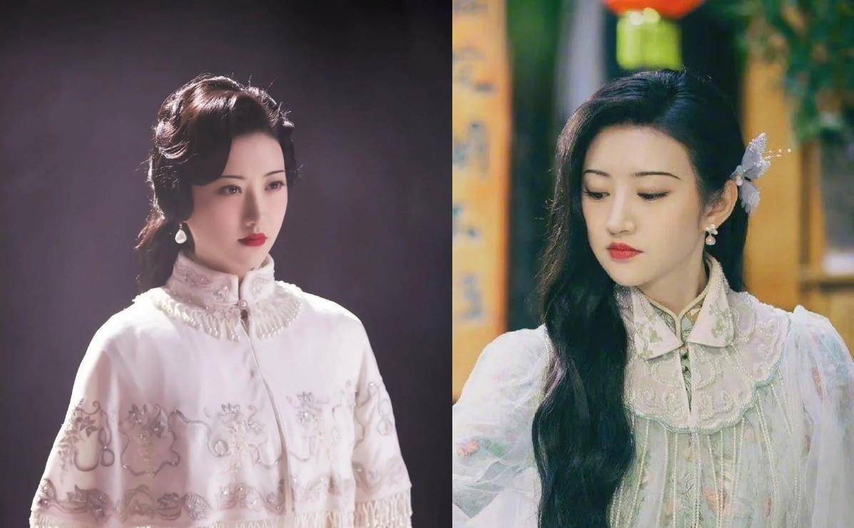 嫦娥|颜丹晨不愧是“最美嫦娥”,鹅蛋脸符合传统审美,穿旗袍更显端庄