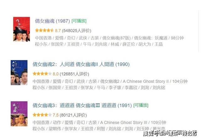 聂小倩|17年后再看这版被严重低估的《倩女幽魂》，男女主仍没有存在感