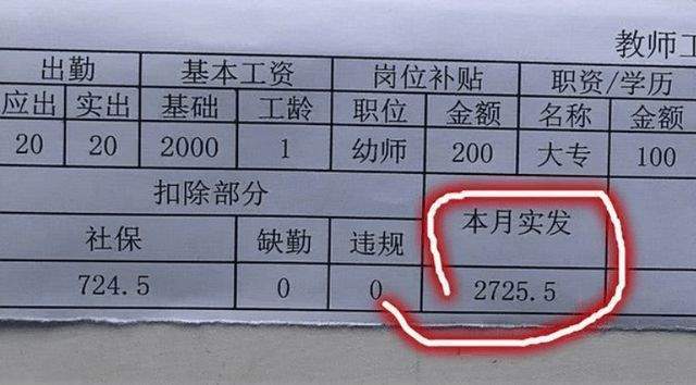 家长|幼儿园教师的工资，是一种无法言说的“痛”