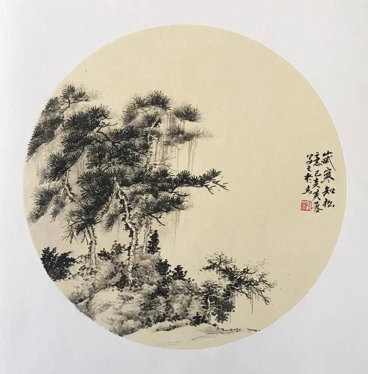 简臻致雅云拂青山著名书画艺术评论家史峰对刘芙蓉作品的评价