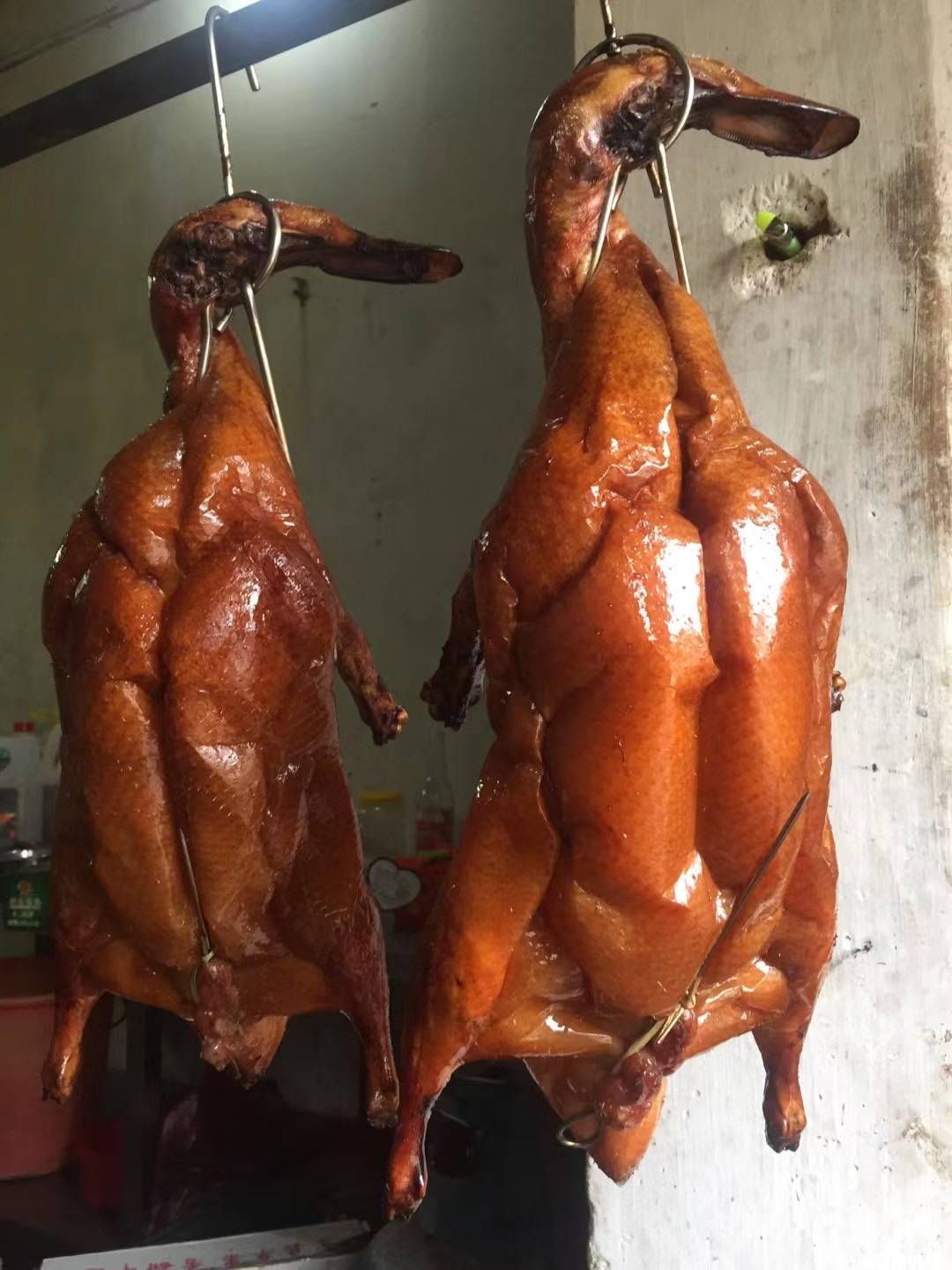 广西烧腊培训学员学烧鸭毕业啦