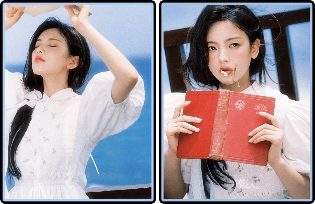 超越|没人比她更适合泡泡袖了吧