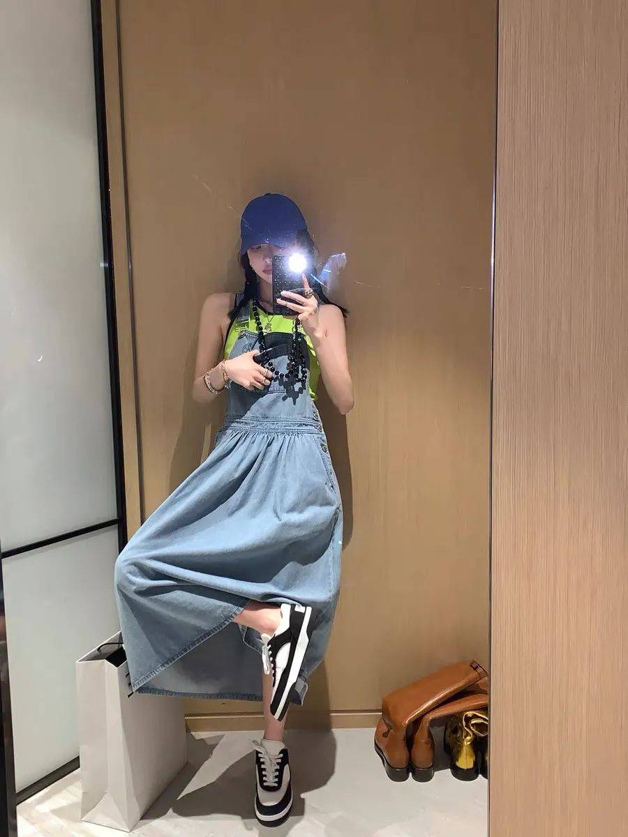 裙子|衬衫裙、法式裙、碎花裙，初秋穿裙子也太好看了