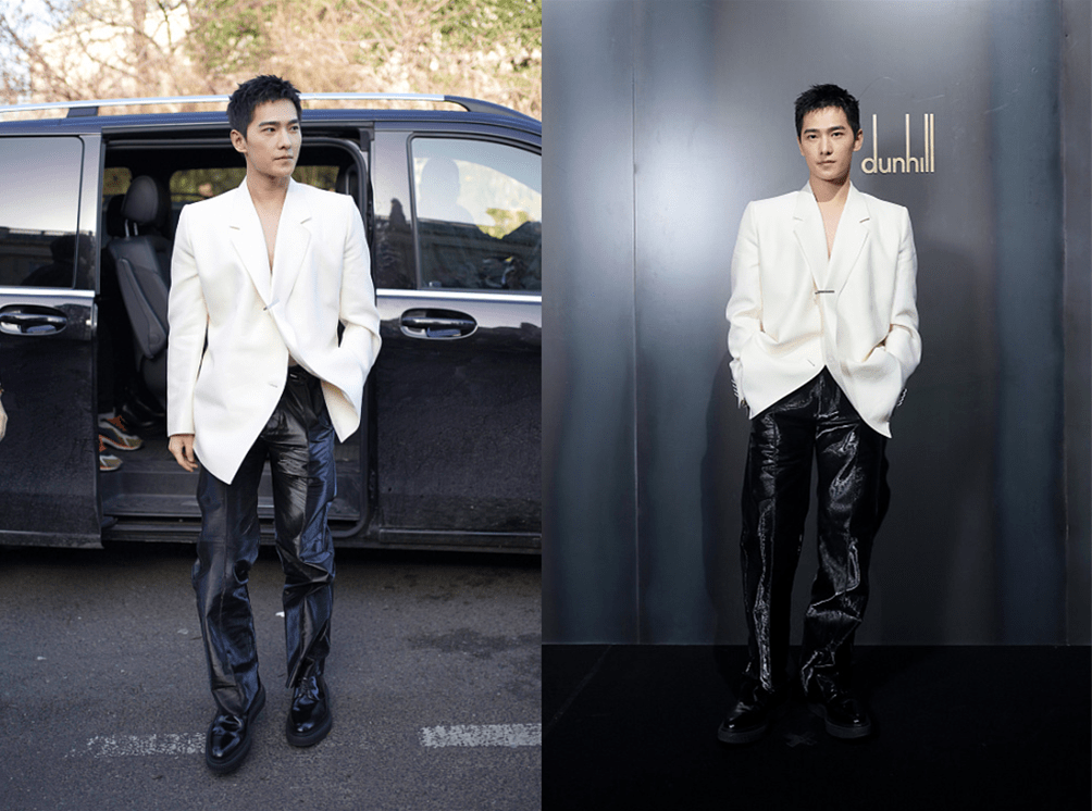 身材|杨洋的颜值真没什么可挑的，穿西装都不“油腻”，身材比例太好了