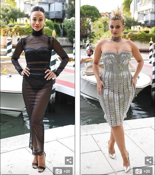 Gabbana|J.LO威尼斯时装秀出洋相，浮夸穿搭展现女王气场，却被拍到标签没剪超尴尬