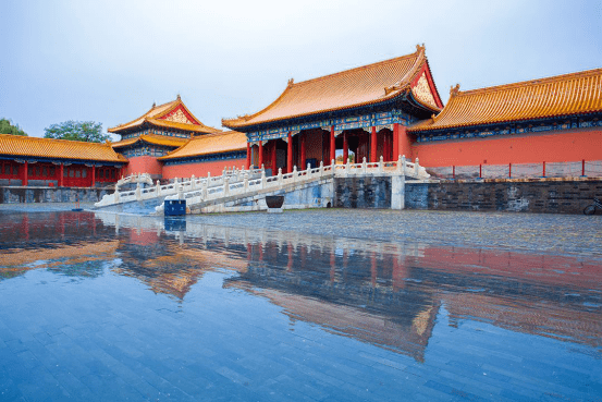北京城的一场雨，让中国又多了一个故宫，宛如天宫仙境太梦幻