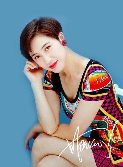 发型|短发女明星中我最服陈法蓉，留了一辈子短发，52岁还是这么漂亮