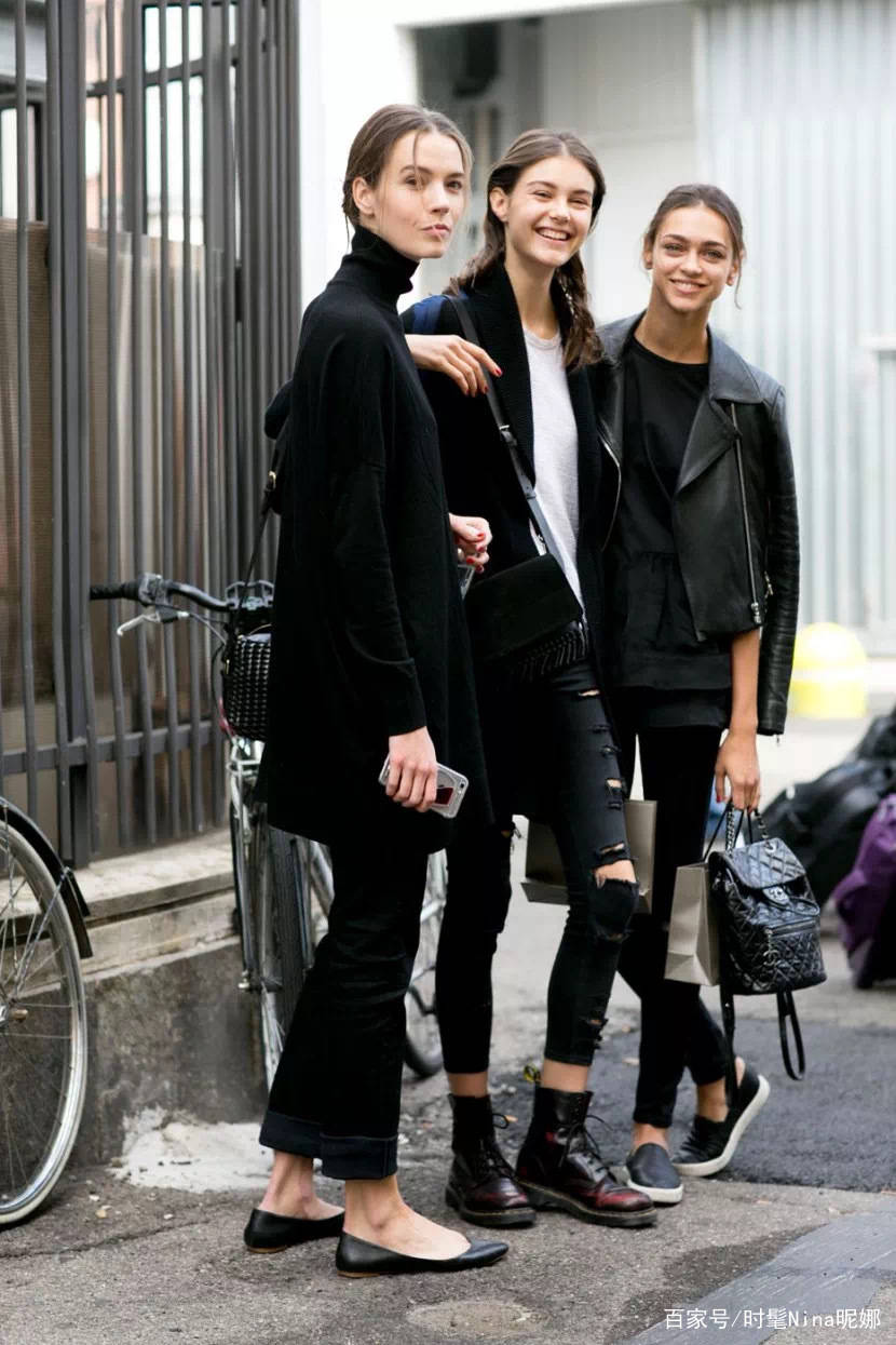 高跟鞋|黑色鞋子怎么搭配裤子?这些穿法早知道,提升衣品变时髦