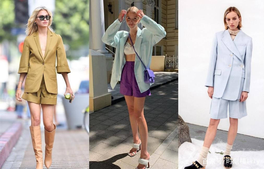 职场|今年流行的“西装短裤”，教你这几种穿搭方法，清凉舒适还减龄