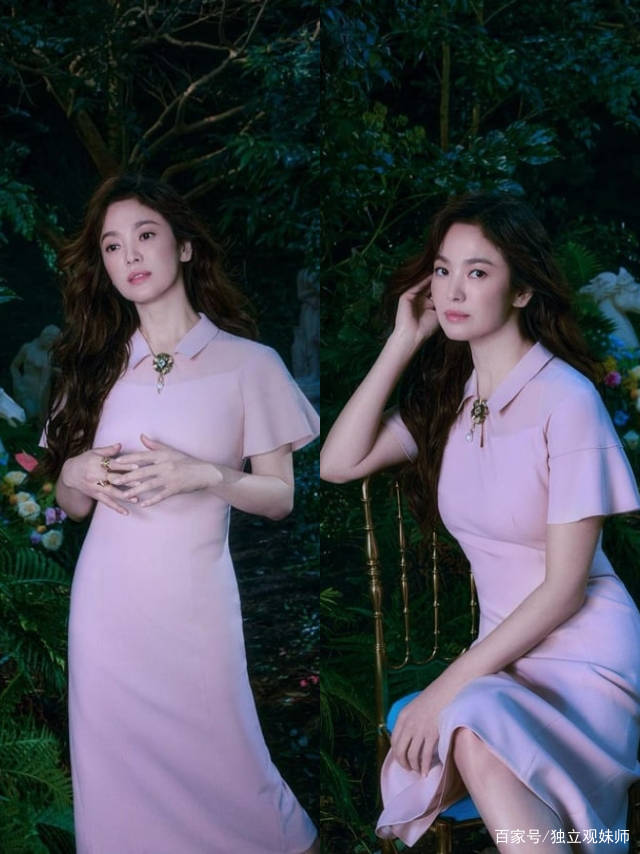 身材|宋慧乔双腿修长,穿华丽长裙堪比超模,搭配高跟鞋显高提气质!