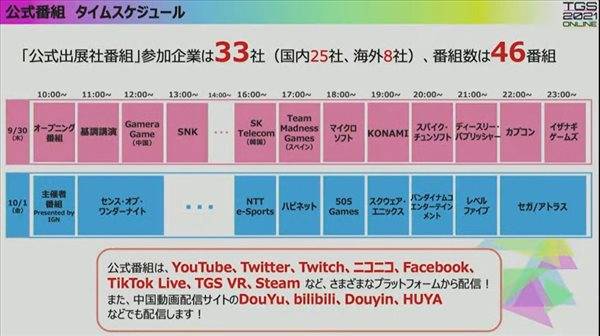 米哈|TGS 2021活动时间表公布 腾讯、米哈游、鹰角将参展