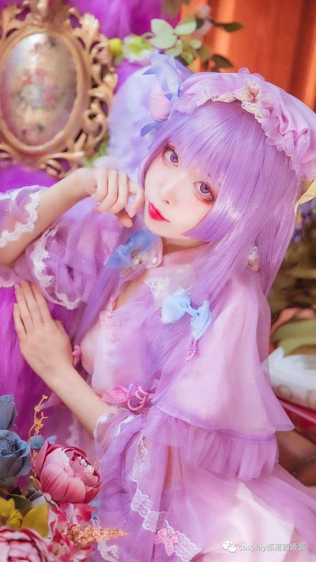 cos:东方project帕秋莉cos正片@仙子