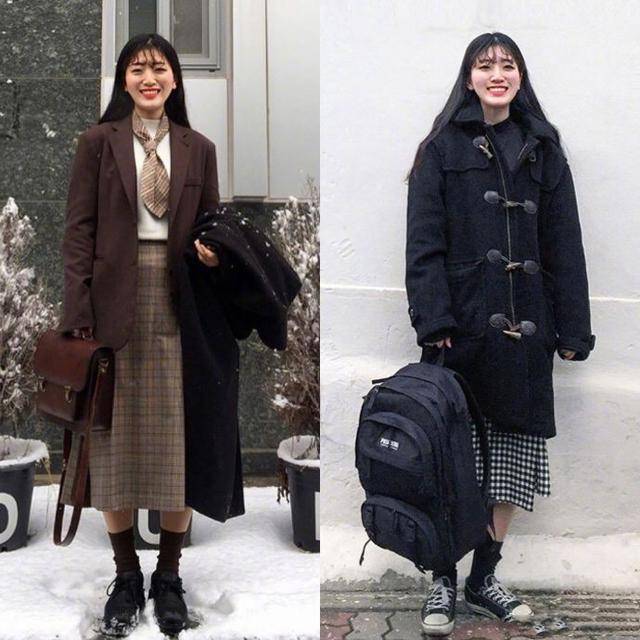 黑色|这款造型将女性的优雅独立自信都展现了出来，特别适合上班的独立女性穿着