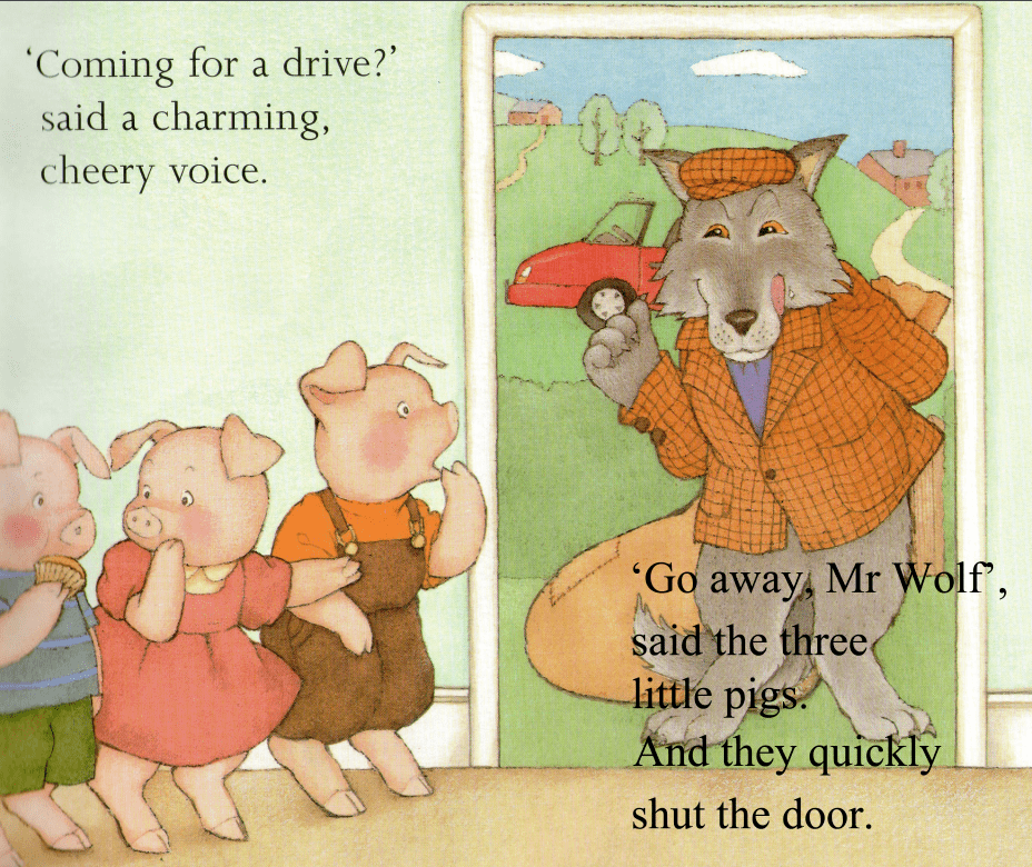 英语磨耳朵走开狼先生goawaymrwolf