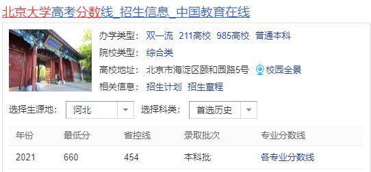 试卷|有点意外！北京的考生考985院校，最低录取分需要多少分