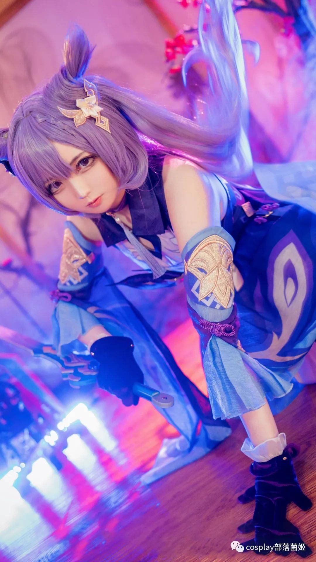 cos原神刻晴cos正片sayako不要放松哦